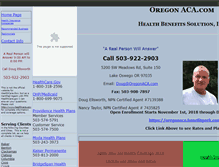 Tablet Screenshot of oregonaca.com